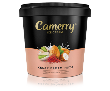 camerry kesar badam pista ice cream